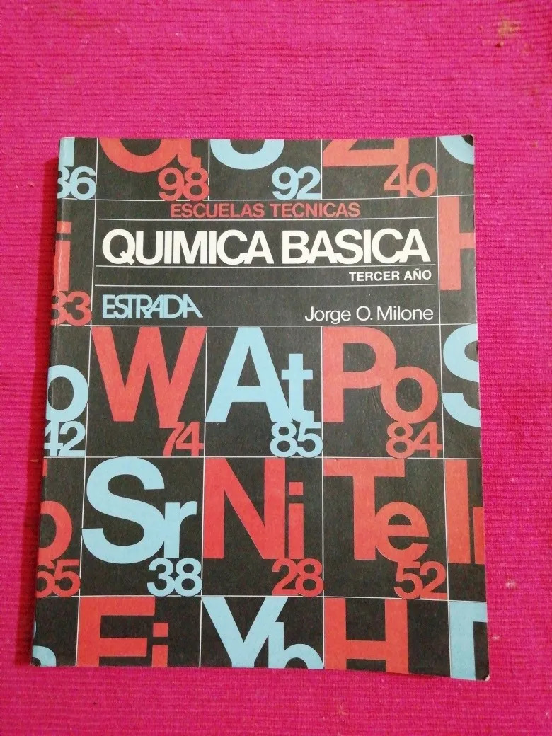 Tapa del libro Química General de Milone